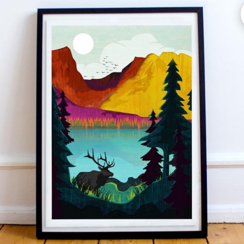 NWT!! 🏔8x10 Rocky Mountains🏔